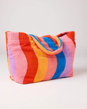 Load image into Gallery viewer, Surfs Up Terry Oversized Beach Bag
