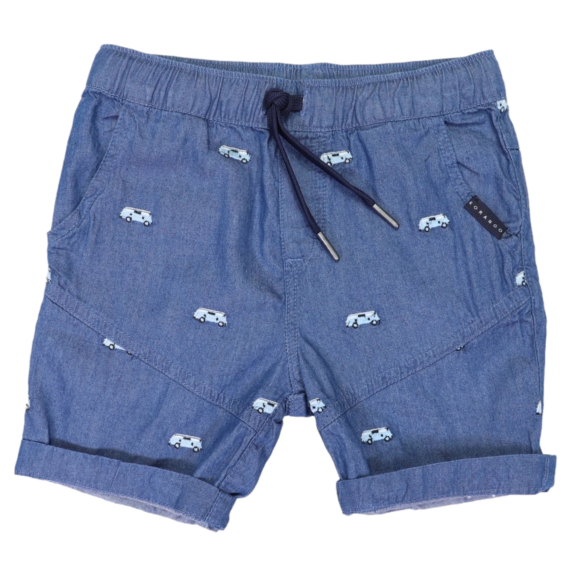 Kombi Van Embroidered Shorts