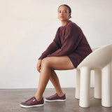 Ellie V Cranberry Tumbled