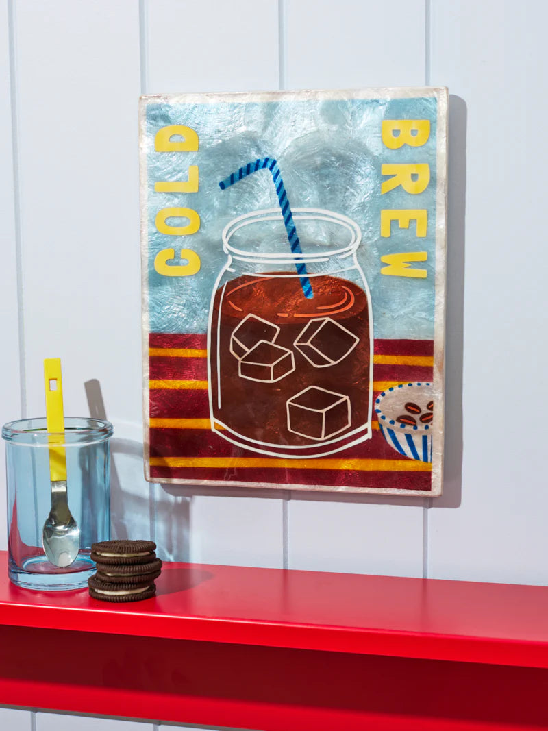 Barista Cold Brew Wall Art
