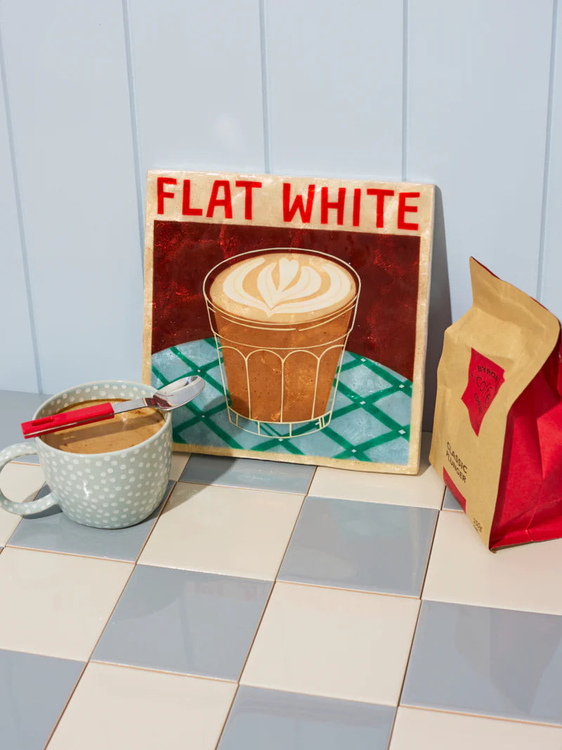 Barista Flat White Wall Art