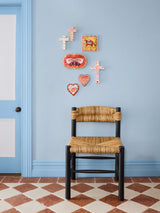 Fable Pink Small Cross Wall Tile