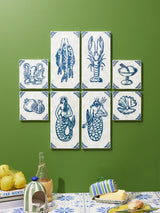 Taverna Three Fish Wall Tile