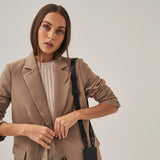 Cacao Brown Crossbody Phone Lanyard