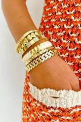 Gold Links - Cream