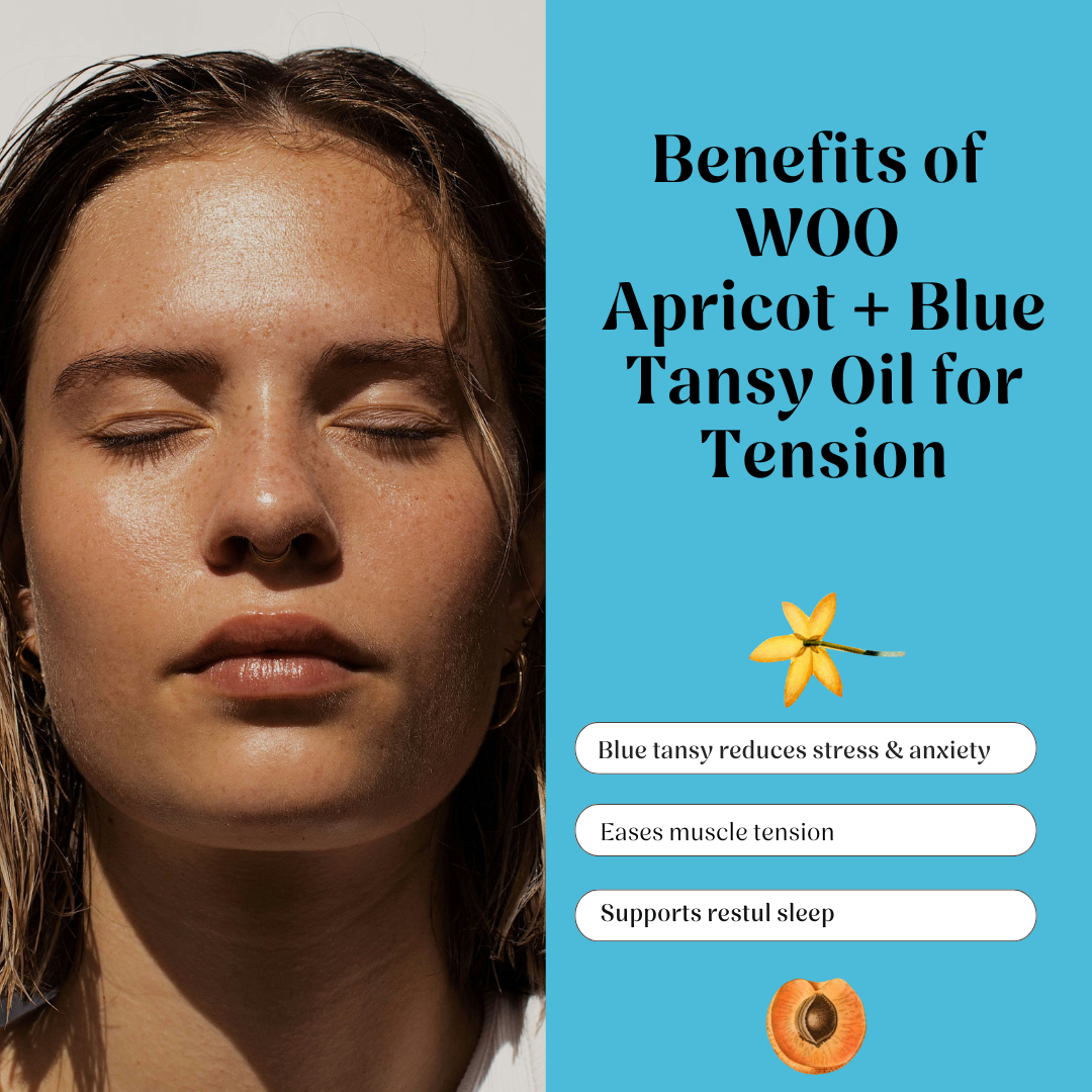 WOO Blue Tansy + Apricot Oil