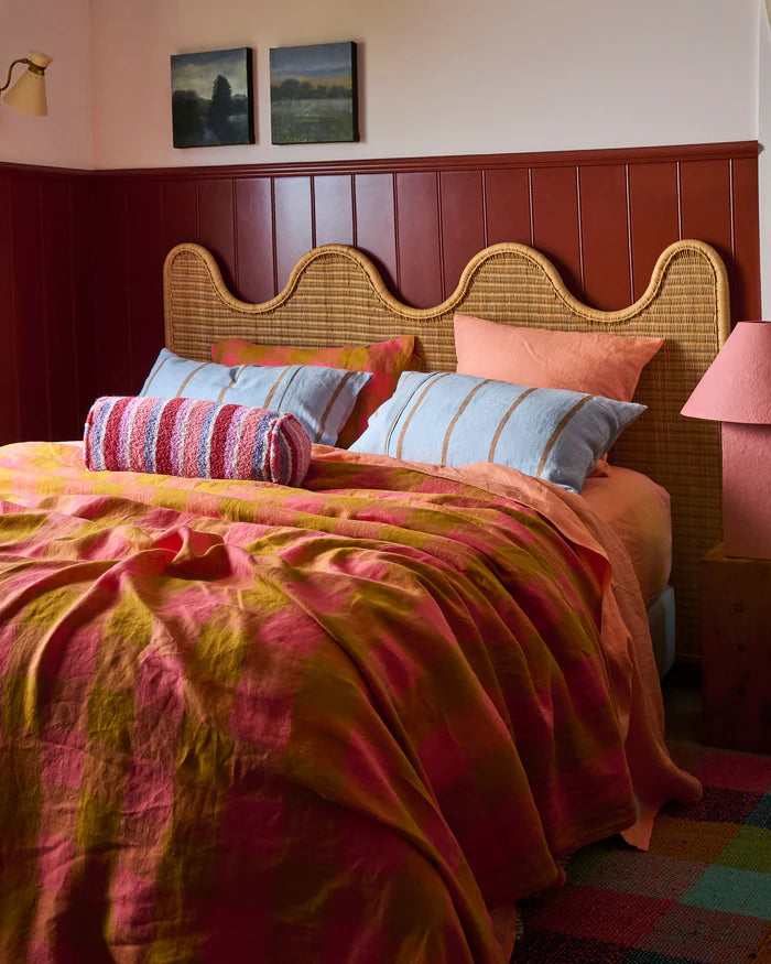 Como Stripe Linen Pillowcases