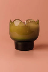 Tulip Glass Candle Verbena & Lemongrass