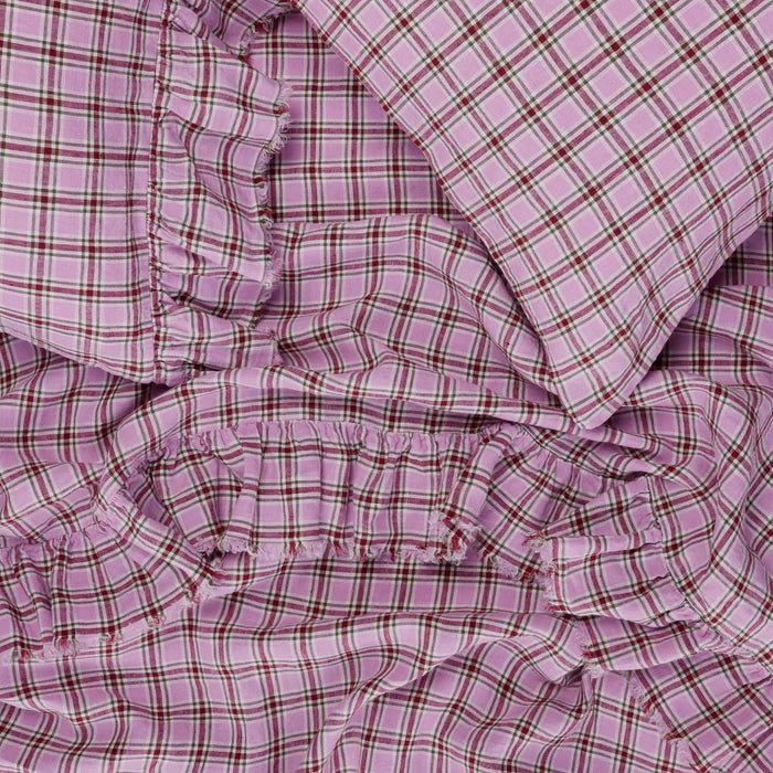 Marmelatta Check Fitted Sheet - Queen