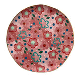 Foxy Flower Pink Plate
