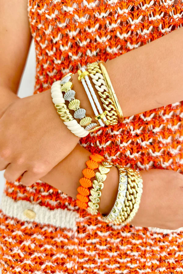 Gold Links - Cream