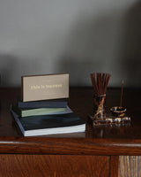 Ceramic Incense Caddy – Chocolate