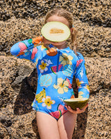 Paradise Found Long Sleeve Bathers