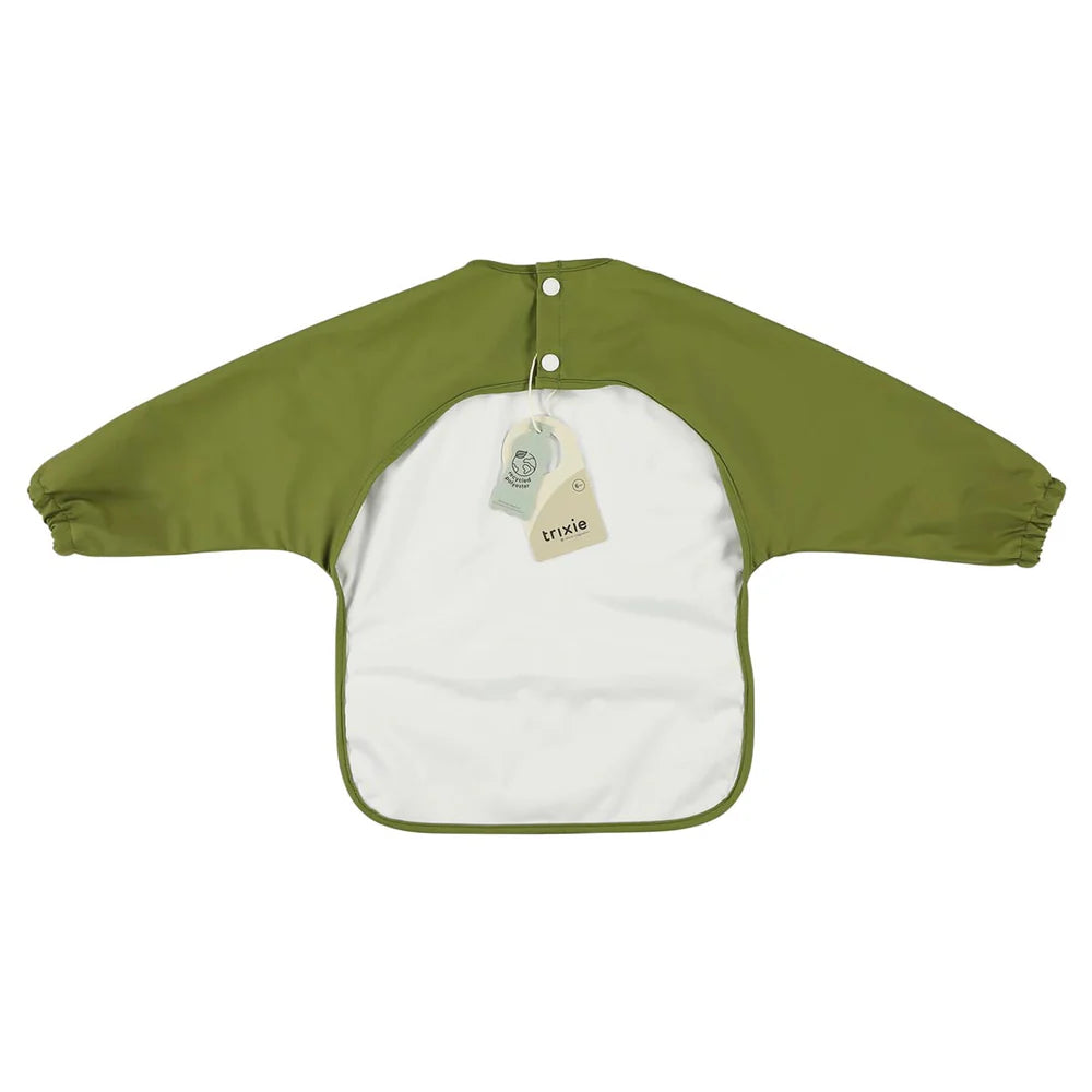 Waterproof Long Sleeve Bib - Mr. Dino