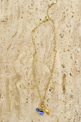 Mediterranean Charm Necklace