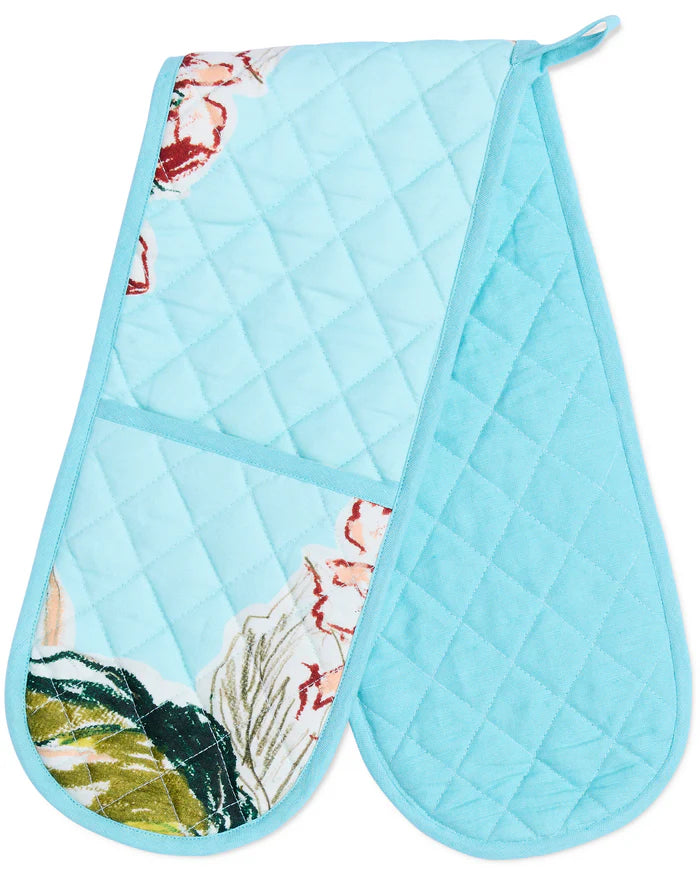 Somerset Blue Double Oven Mitt
