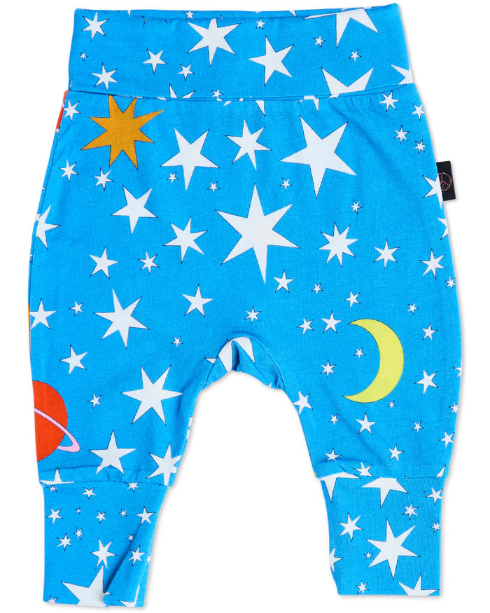 Stars And Moon Organic Drop Crotch Pant