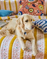 Kip & Co x Anna Spiro Daisy Chain Organic Cotton Quilted Bedspread