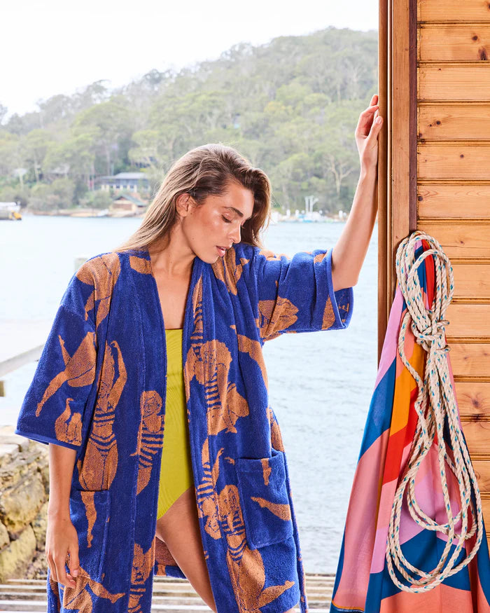 Sun Kissed Terry Mini Bath Robe