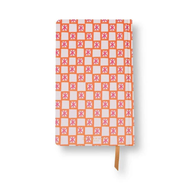 Orange Check Journal