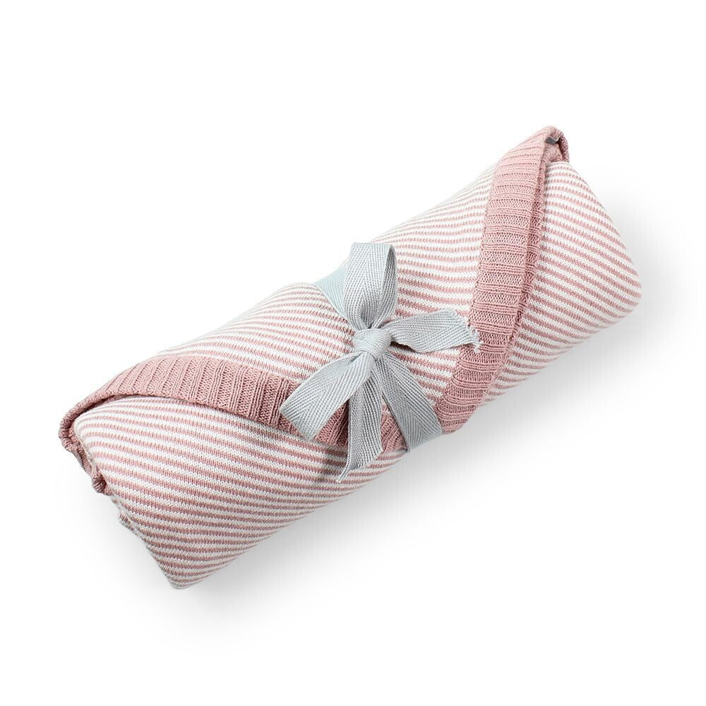Linus Knitted Newborn Wrap - Musk