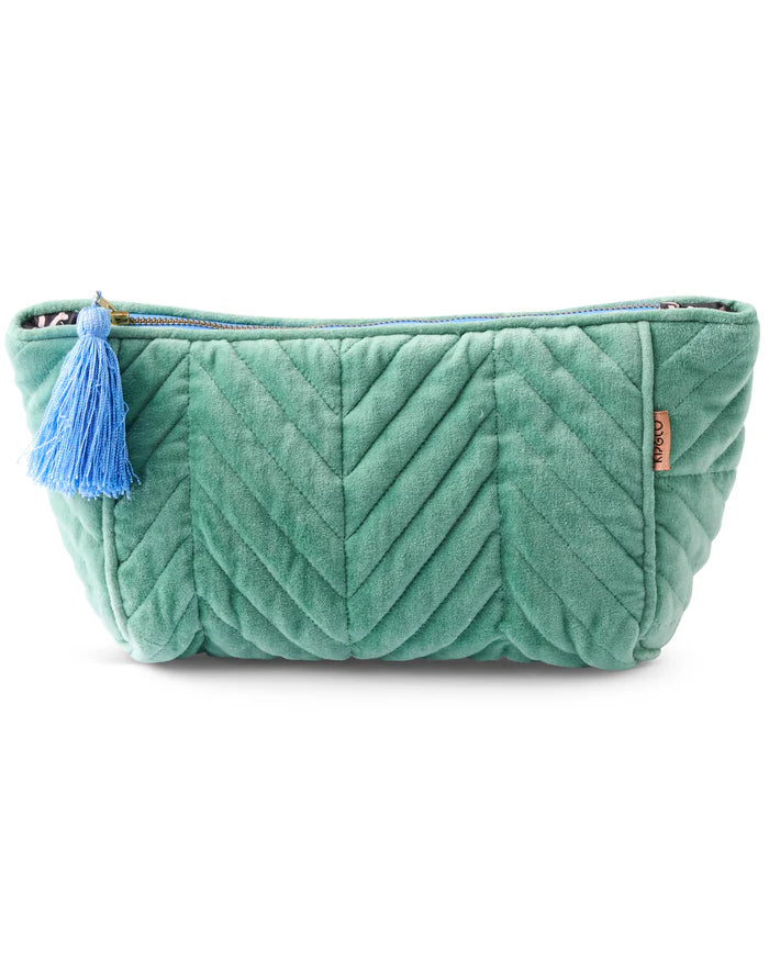Seabed Velvet Toiletry Bag