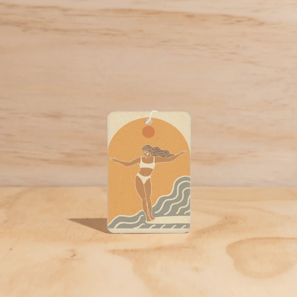 Wave Chaser ft. Roam Slow Studio Air Freshener - Ubud