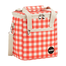 Load image into Gallery viewer, Mini Cooler Red Check
