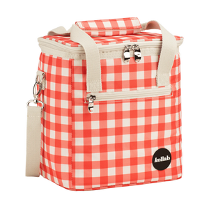 Mini Cooler Red Check