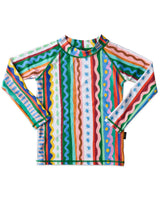 Beach Patterns Rash Vest