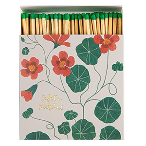 Nasturtium Square Luxury Matches