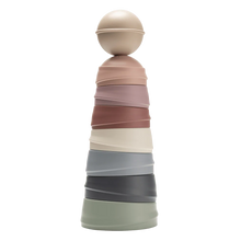Load image into Gallery viewer, Wobbly Tower - Pastel Rainbow
