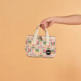 Lunch Bag Needlepoint Garden