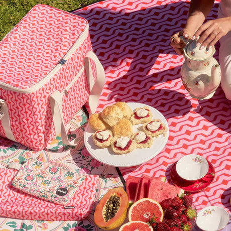 Mini Pouch Needlepoint Garden