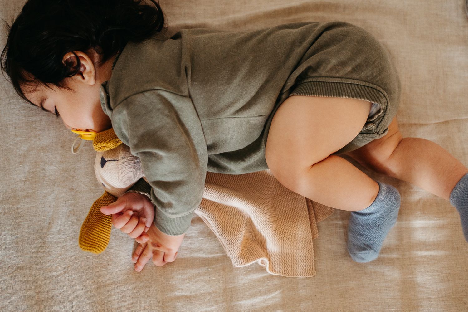 Puppy Comforter - Rice