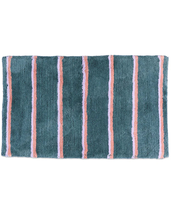 Wakame Crush Stripe Bath Mat