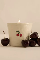 Bistro Ceramic Candle - Smoked Cherry