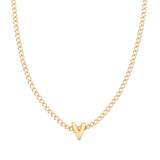 Tiny love letter necklace (A-Z)