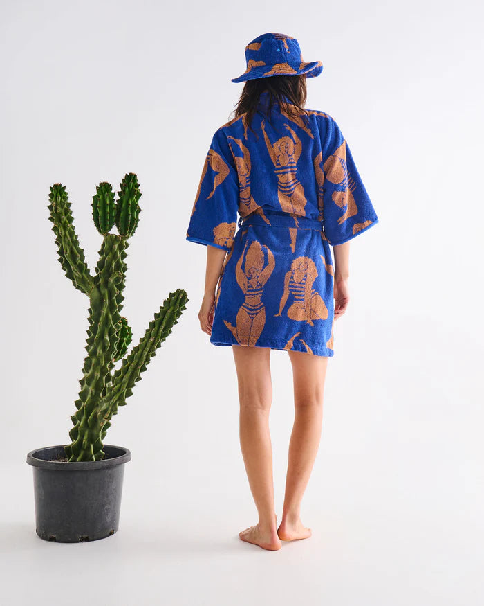 Sun Kissed Terry Mini Bath Robe