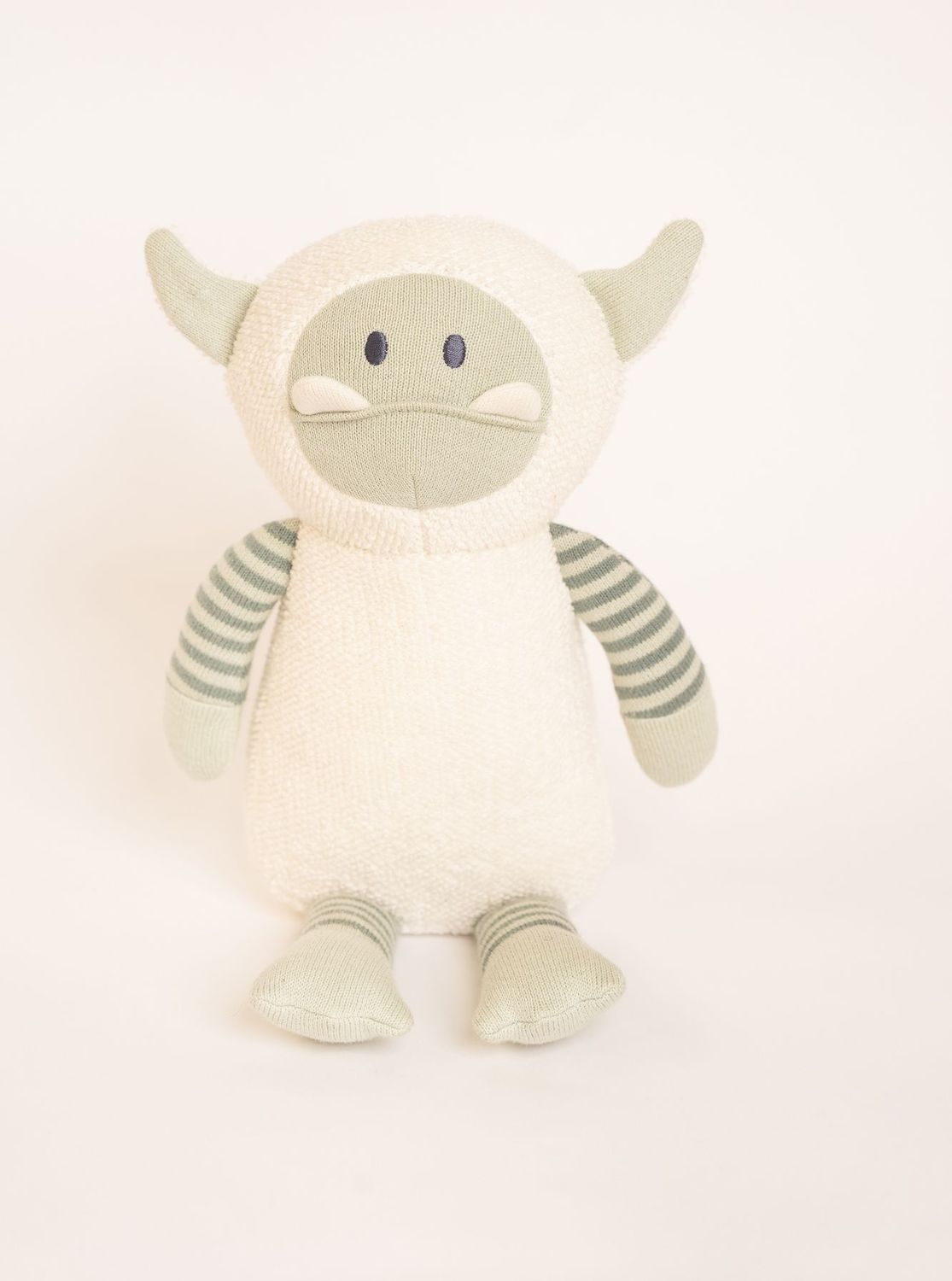 Frostie Yeti Knit Toy - Sage