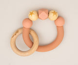 Giggles Baby Teether - Pink