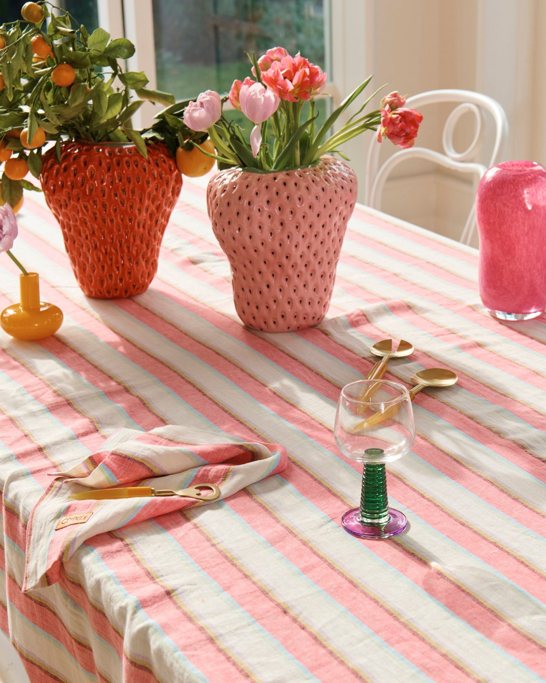 Garden Party Stalk Wine Glass 2P