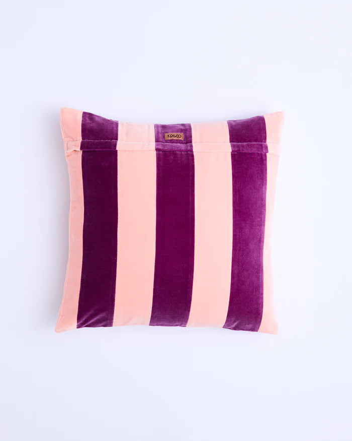 Plum Jam Velvet Cushion