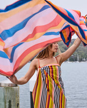Load image into Gallery viewer, Casablanca Stripe Organic Cotton Sarong
