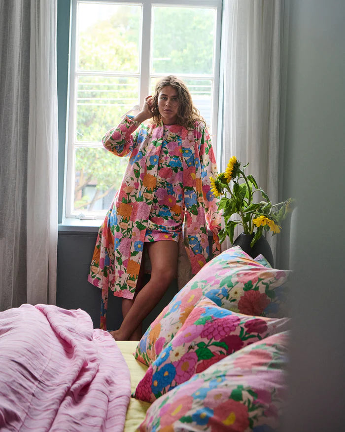 Follow The Sun Linen Robe