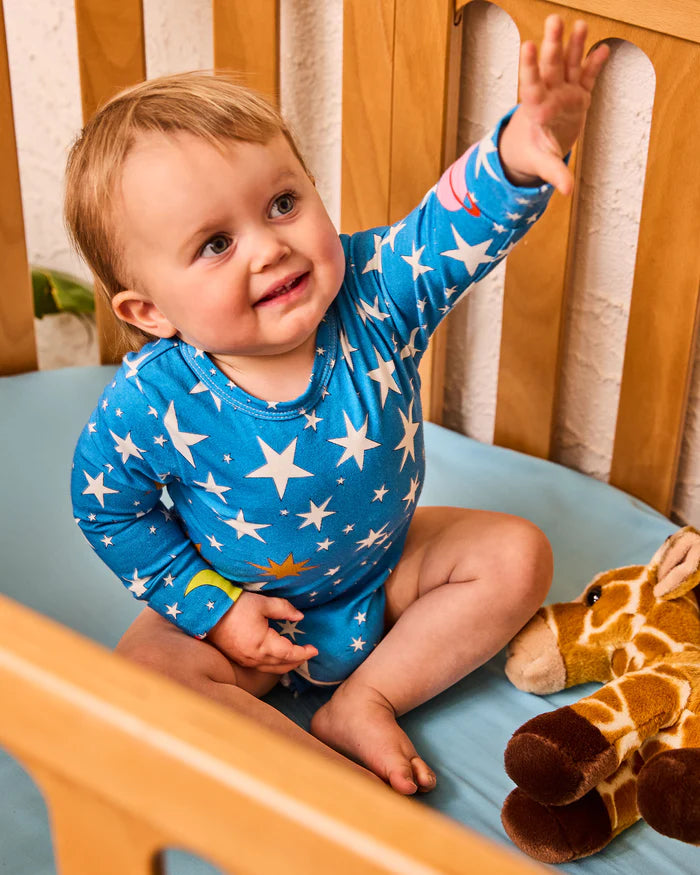 Our Stars And Moon Organic Long Sleeve Romper