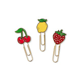 Fruit Paperclips 3pk
