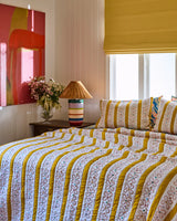 Kip & Co x Anna Spiro Daisy Chain Organic Cotton Quilted Bedspread
