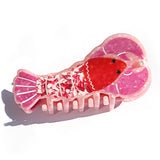 Lobster Pink Hair Clip