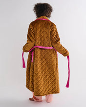 Load image into Gallery viewer, Pecan Delight Velvet Robe
